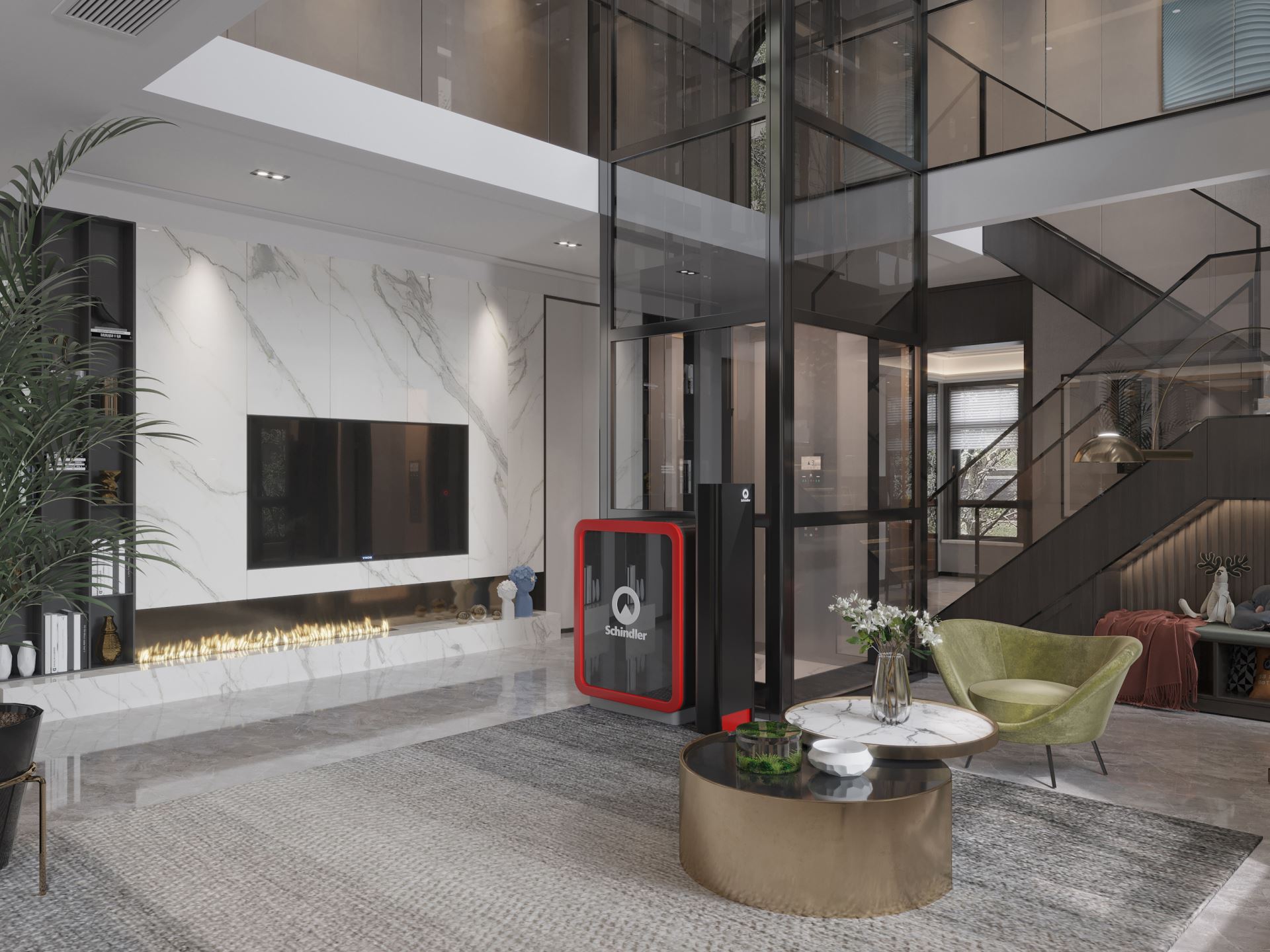 家用别墅旅行电梯